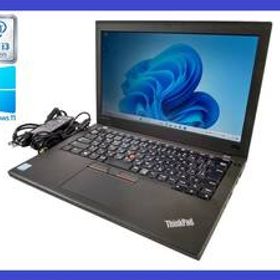 ★第7世代 i3 搭載 Lenovo Thinkpad X270 Core i3-7100U 2.4GHz/ メモリ8GB/HDD 500GB/ Windows 11 Pro！30日間保証