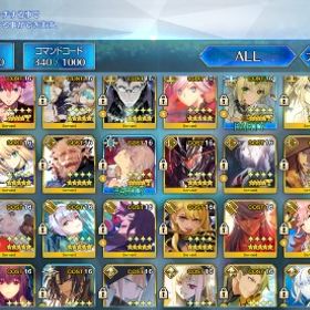 FGO引退垢(人権サポ完備、モルガン他全強化済鯖有、全所持鯖最終再臨済) | FGOのアカウントデータ、RMTの販売・買取一覧