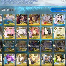 F最強アカウント_高練度宝具5___10体 | FGOのアカウントデータ、RMTの販売・買取一覧