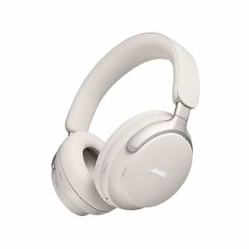 Bose QuietComfort Ultra Headphones 完全ワイヤレス ノイズキャンセリングヘッドホン 空間オーディオ Bluetooth接続 マイク付 最大24時間再生 急速充電 ホワイトスモーク