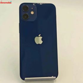 【中古】iPhone12 mini 128GB ブルー MGDP3J/A docomo版SIMフリー 訳あり