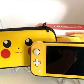【動作確認済み】Nintendo Switch lite イエロー、本体箱ケース
