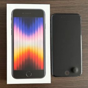 iPhone SE 第三世代 128GB ミッドナイト SIMフリー 箱付