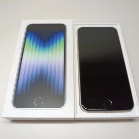 【美】 iPhone SE (第3世代) 64GB スターライト 白