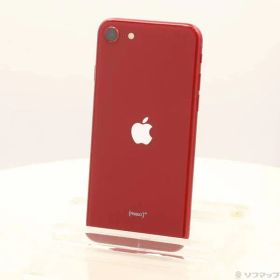 〔中古品〕 iPhone SE 第3世代 64GB プロダクトレッド MMYE3J／A SIMフリー【198】