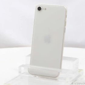 〔中古品〕 iPhone SE 第3世代 64GB スターライト MMYD3J／A SIMフリー【377】