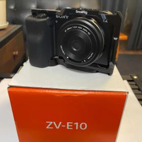 【超美品】撮影枚数346枚 Sony ZV-E10 + レンズ2個 + ケージ