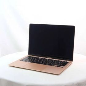 〔中古品〕 MacBook Air 13.3-inch Late-2020 MGND3J／A Apple M1 8コアCPU_7コアGPU 8GB SSD256GB ゴールド 〔14.7 Sonoma〕【262】