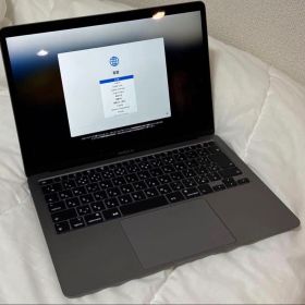 ★美品 MacBook Air 2020 スペースグレー ★充放電回数20回程