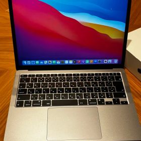 【美品】Apple MacBook Air (M1, 8GB) スペースグレー