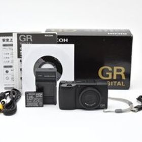 シャッター数619回 美品 RICOH リコー GR DIGITAL III 3 コンパクト デジタルカメラ 箱付き