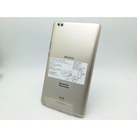 【中古】Huawei docomo 【SIMロック解除済み】 dtab Compact d-02K 3GB 32GB Gold【柏】保証期間1ヶ月【ランクA】