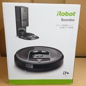 @【未使用品】 アイロボット iRobot ルンバi7+ ロボット掃除機 ルンバ + 自動ゴミ収集機 i755060 Roomba