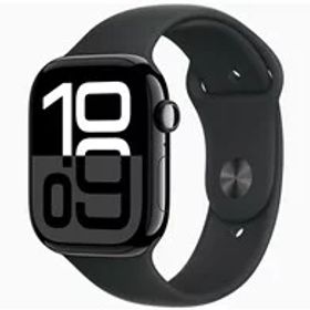 ★アップル / APPLE Apple Watch Series 10 GPSモデル 46mm MWWQ3J/A [ジェットブラック・ブラックスポーツバンド M/L]【スマートウォッチ・ウェアラブル端末】【送料無料】
