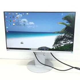 EIZO24型液晶モニター FlexScan EV2450 高さ調整 縦回転（使用時間：7653H） 2018年製 中古現状品（管：2E-M）