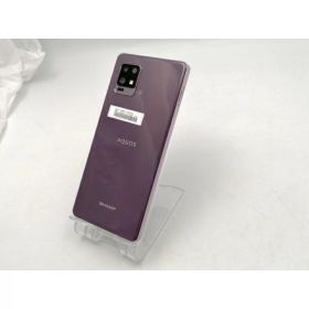 【中古】SHARP 楽天モバイル 【SIMフリー】 AQUOS zero6 パープル 8GB 128GB SH-RM18【ECセンター】保証期間1ヶ月【ランクB】