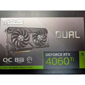 エイスース(ASUS)の☆新品☆ASUS GeForce DUAL-RTX4060TI-O8G-EVO(PCパーツ)