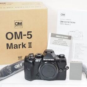 【 1076ショットのみ 】OM SYSTEM OM-5 MarkII ブラック ボディー ミラーレス カメラ OLYMPUS [管OL7091]