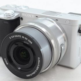 【中古】SONY α6400 ダブルズームレンズキット シルバー ILCE-6400Y(S)