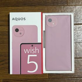 AQUOS wish 5 SH-52F ピンク