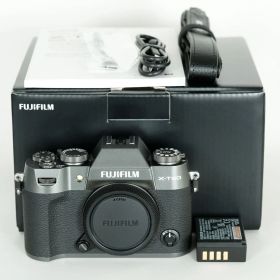[美品｜シャッター数554回] FUJIFILM X-T50[ボディ チャコールシルバー] / 富士フイルムXマウント