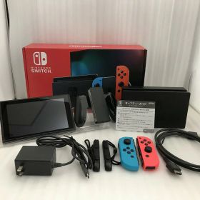 【全品ポイント10倍！要エントリー】ニンテンドウ 任天堂 Nintendo Switch [2019年8月販売モデル Joy-Con(L) ネオンブルー/(R HAD-S-KABAA 【中古】