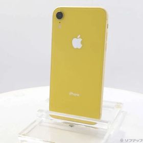 〔中古品〕 iPhoneXR 128GB イエロー MT0Q2J／A SIMフリー【269】