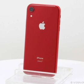 〔中古品〕 iPhoneXR 128GB プロダクトレッド MT0N2J／A SIMフリー【368】