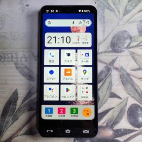 BASIO active ネイビー SHG09 64GB SIMフリー