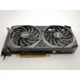 【中古】MSI GeForce RTX 3060 Ti VENTUS 2X 8G OCV1 LHR RTX3060Ti(LHR)/8GB(GDDR6)【ECセンター】保証期間1週間