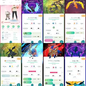 🔸即戦力垢❗️TL69!背景剣の王&盾の王❗️合体ネクロズマ!個体値100:145体!色違い213 | ポケモンGOのアカウントデータ、RMTの販売・買取一覧