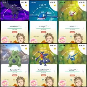 🥇ミニアカウント🥇TL52・伝説💯3体 ✨色違い伝説8体 | ポケモンGOのアカウントデータ、RMTの販売・買取一覧