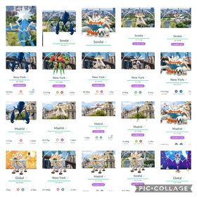 「トレード」 🔥✨色違いネクロズマ蓮の花の景色 ニューヨークの風景、マドリードの風景、特別な背景 | ポケモンGOのアカウントデータ、RMTの販売・買取一覧