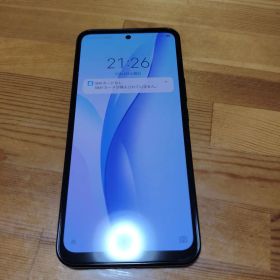 ZTE libero 5Gⅲ ブラック スマートフォン