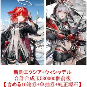 アークナイツ 新約エクシア+ ウィシャデル+合計合成玉580000個 | アークナイツのアカウントデータ、RMTの販売・買取一覧