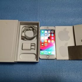 Apple iPhone6 ゴールド 64GB MG4J2J/A softbank IMEI判定〇 バッテリー87% 箱、充電アダプタ、ケーブル、Appleシール、IC防磁シート付