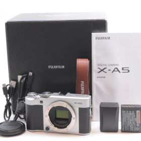 FUJIFILM ミラーレス一眼 X-A5シルバー X-A5-S