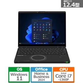 Panasonic（パナソニック） ノートパソコン Let's note（レッツノート） QRシリーズ CF-QR4KDNCR ブラック