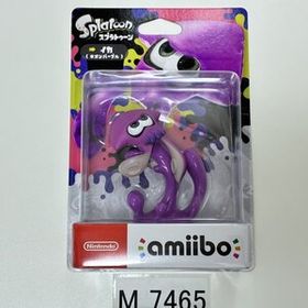 M7465 ●新品 未開封 即決●amiibo イカ ネオンパープル (アミーボ スプラトゥーン 紫) ●Splatoon / Squid - Neon Purple