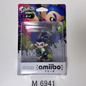 M6941 ●新品 未開封 即決●amiibo ボーイ （ブルー 青 アミーボ スプラトゥーン)●Splatoon / Inkling Boy