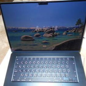 超美品★MacBook Air M2 15インチ メモリ24GB SSD512GB ミッドナイト バッテリー100%★2024年購入CTO