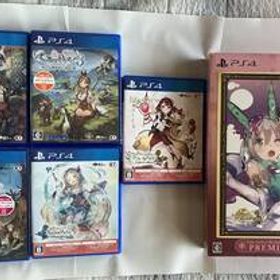 PS4 アトリエシリーズ6本セット◇「フィリスのアトリエDX」「ライザのアトリエ 1・2・3」「ソフィのアトリエDX・2」◇美品