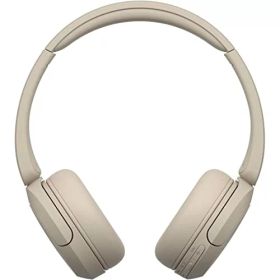ソニー(SONY) ワイヤレスヘッドホン WH-CH520:Bluetooth対応/軽量設計 約147g「イコライザー」設定対応/ベージュ WH-CH520 C 小