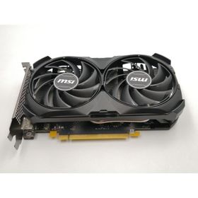 【中古】MSI GeForce RTX 4060 VENTUS 2X BLACK 8G OC RTX4060/8GB(GDDR6)【ECセンター】保証期間１週間