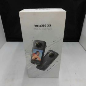 【全品ポイント10倍！要エントリー】Insta360 Insta360 アクションカメラ Insta360 X3 CINSAAQ/B 【中古】