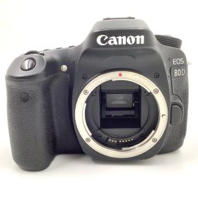 【全額返金保証】【最速発送】Canon デジタル一眼 EOS 80D ボディ ブラック 動作確認済