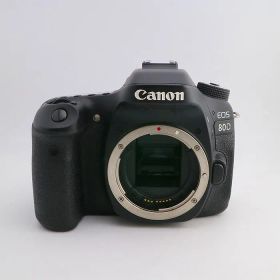 【中古】(キヤノン) Canon EOS 80D ボデイ ※充電器欠品