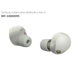 ワイヤレスイヤホン ノイズキャンセリング ソニー WF-1000XM5(S) プラチナシルバー