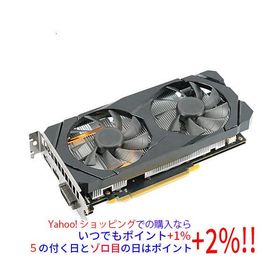【中古】玄人志向グラボ GF-GTX1660Ti-E6GB/DF PCIExp 6GB