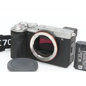 【全額返金保証】美品｜ソニー α7C II ILCE-7CM2 ボディ [シルバー]（センサー清掃済み） CA01-R3286-3Y2C
